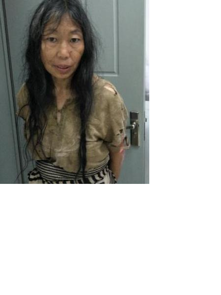 流浪人员陶山乙子照片，让爱回家