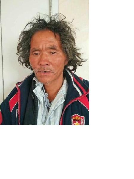 流浪人员党恩发照片，让爱回家