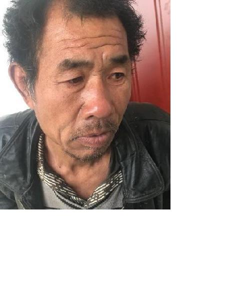 流浪人员无名男2照片，让爱回家