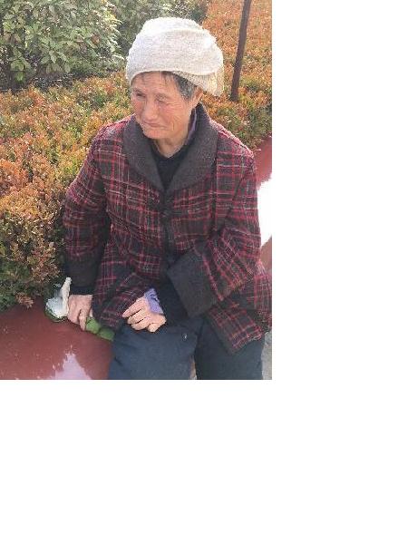 流浪人员禹香妮照片，让爱回家