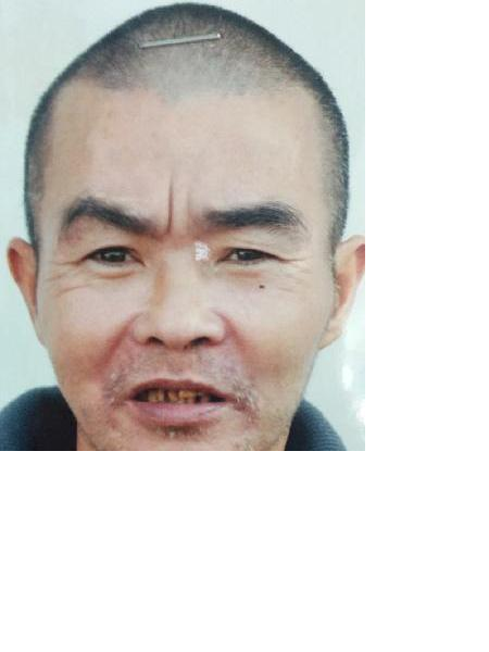 流浪人员蔡明元照片，让爱回家
