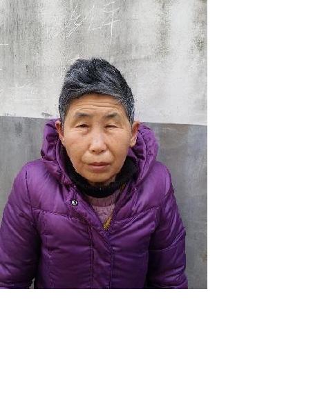 流浪人员无名氏（李秀云）照片，让爱回家