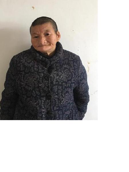 流浪人员枫边一照片，让爱回家