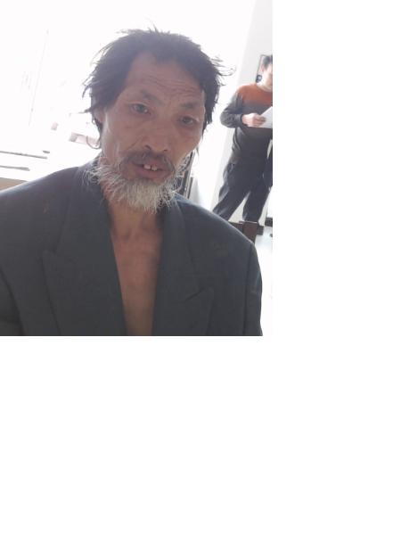 流浪人员沈林照片，让爱回家