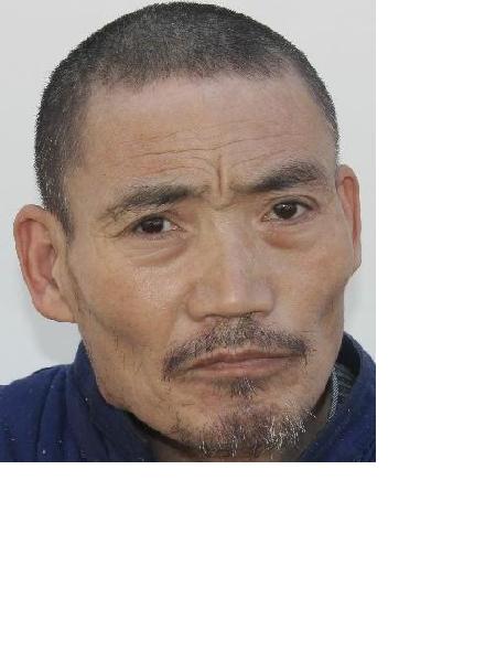 流浪人员无名男38号照片，让爱回家