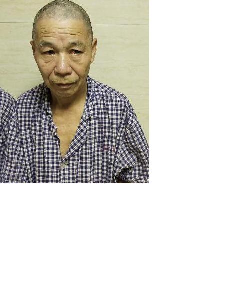 流浪人员阳助发照片，让爱回家