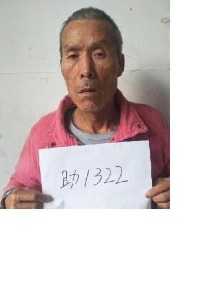 流浪人员助1322照片，让爱回家