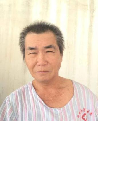 流浪人员无名氏60号照片，让爱回家
