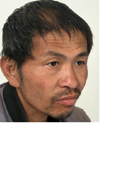 流浪人员李宏勤照片，让爱回家