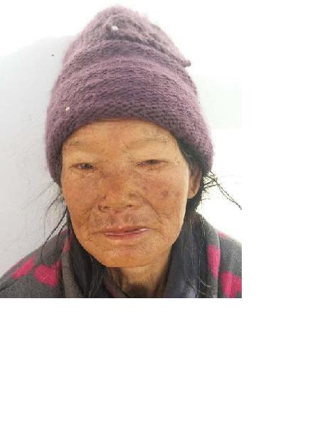 流浪人员金流肖女照片，让爱回家