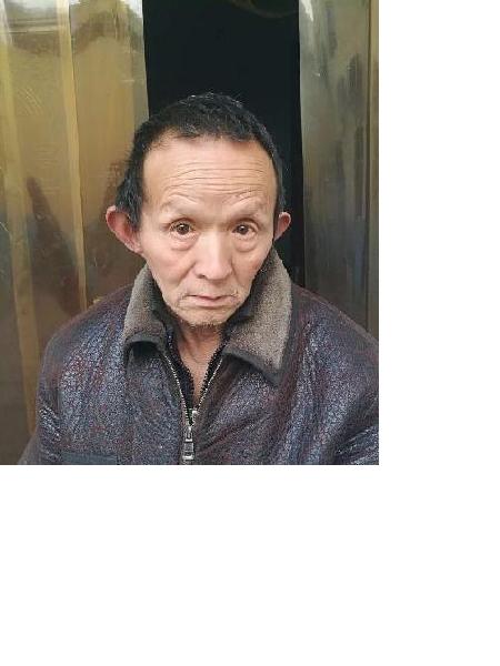 流浪人员小孬照片，让爱回家
