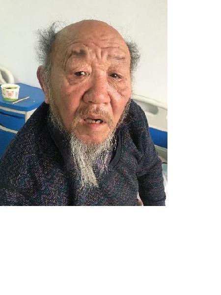 流浪人员张文俭照片，让爱回家