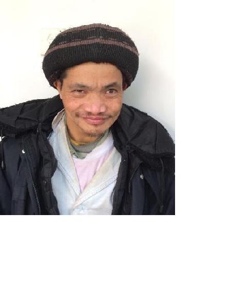 流浪人员陈来福照片，让爱回家