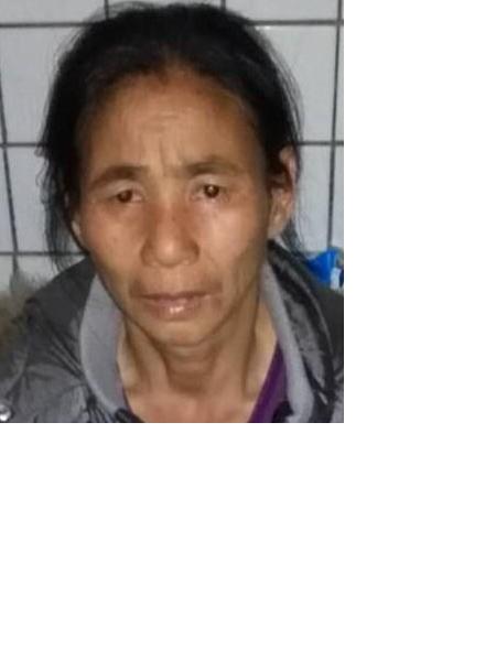 流浪人员无名女照片，让爱回家