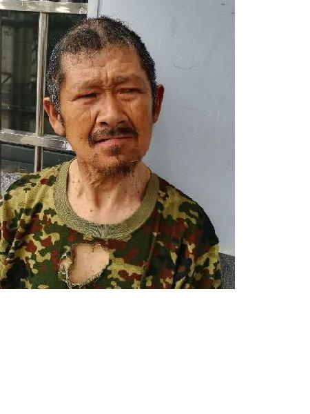 流浪人员流浪男157照片，让爱回家