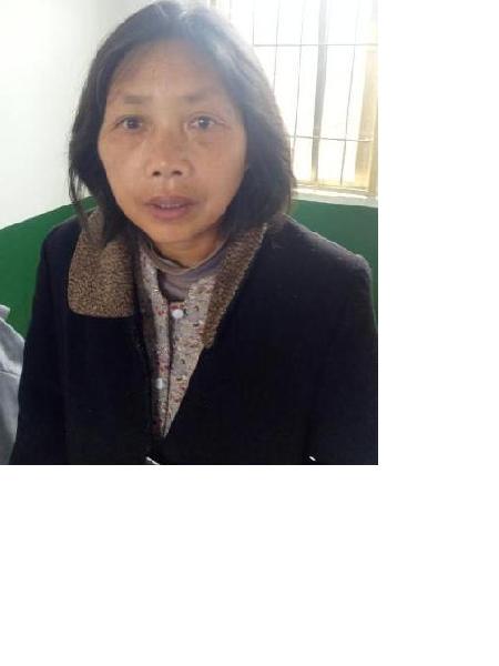 流浪人员阳救婷照片，让爱回家