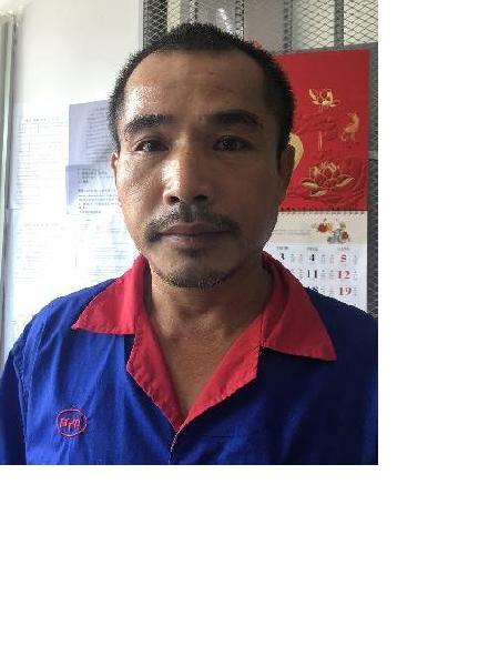 流浪人员大亚湾男40号（韦世梅）照片，让爱回家