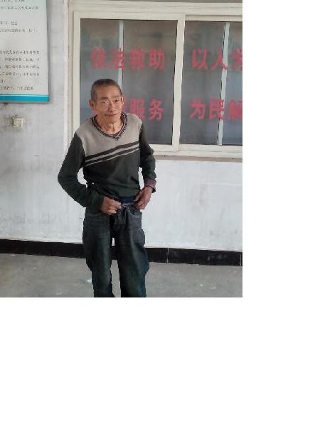 流浪人员胡先民照片，让爱回家