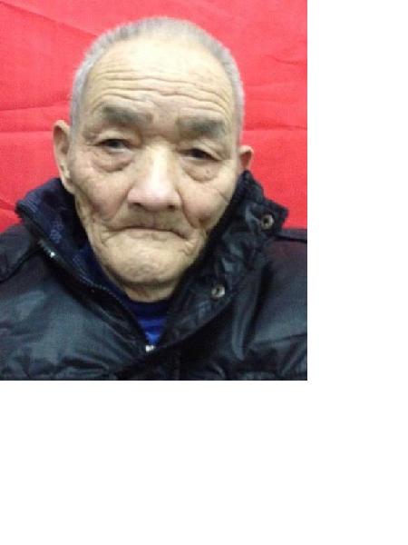 流浪人员石老人照片，让爱回家