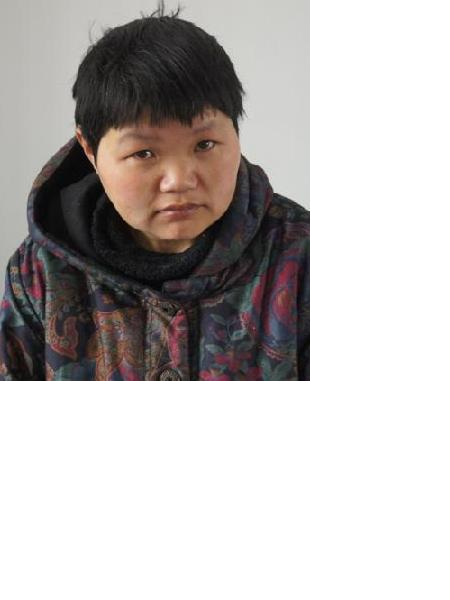 流浪人员无名女（刘巧九）照片，让爱回家