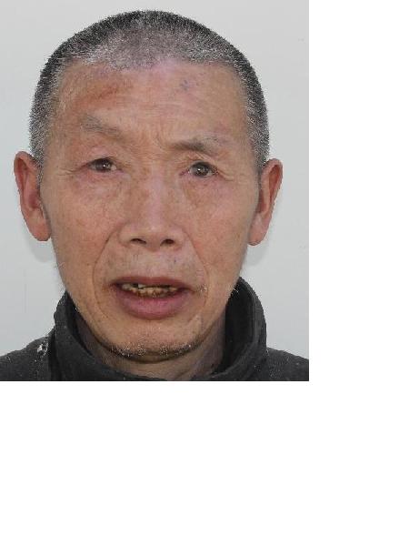 流浪人员无名男18号照片，让爱回家