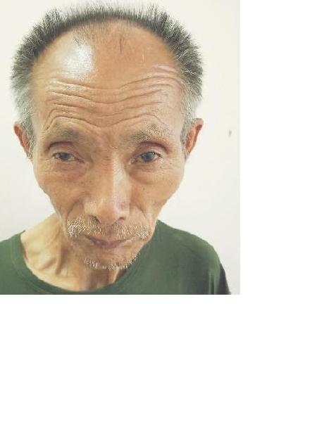 流浪人员无名氏（张合庭）照片，让爱回家