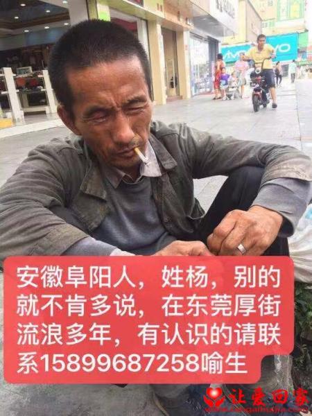 流浪人员无名氏照片，让爱回家