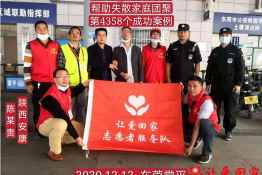 第4358个成功案例（陕西省安康县陈某贵回家）