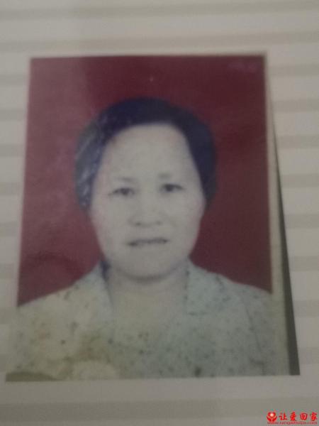失踪人员陈碧文照片，让爱回家