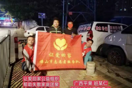 第4817个成功案例(广西平果班某仁回家）