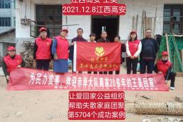 第5704个成功案例（江西省高安市王某回家）