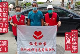 第6373个成功案例（河南省孟津县孙某卫回家）