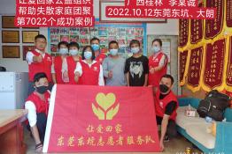 第7022个成功案例（广西省桂林市李某诚回家）