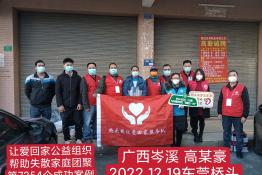 第7254个成功案例（广西岑溪高某豪回家）