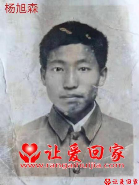 失踪人员杨旭森照片，让爱回家